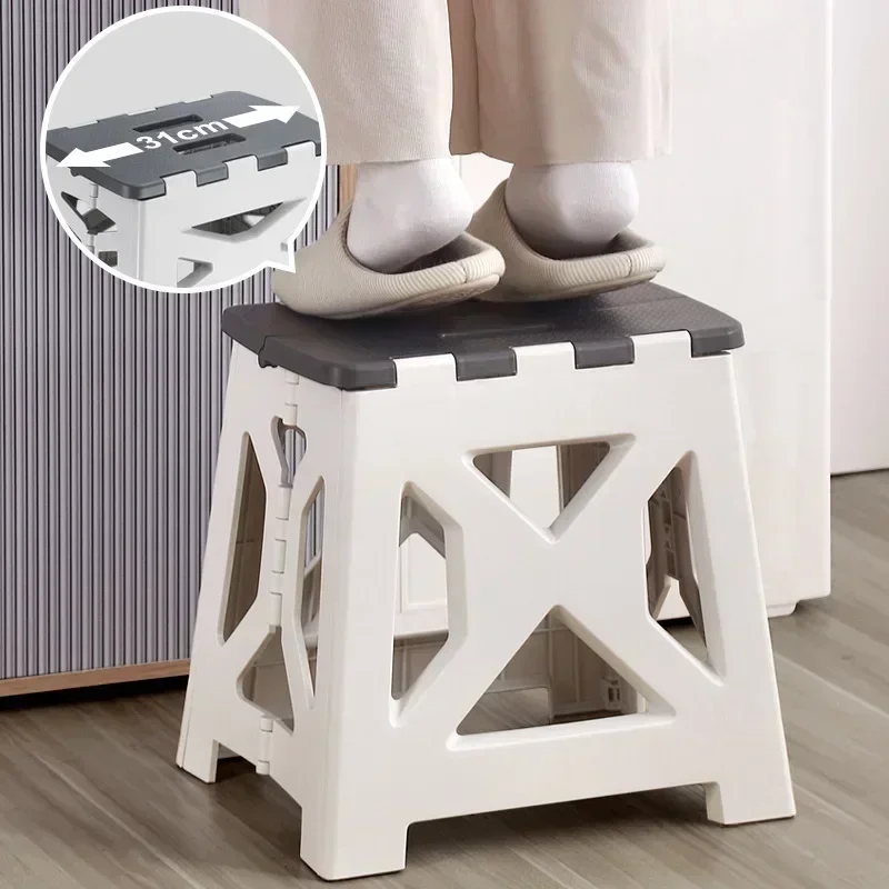 Kids Outdoor Folding Chair - ポータブルプラスチック折りたたみスツール屋外キャンプスツール椅子シートホームバスルームキッチンガーデンキャンプ子供大人の椅子