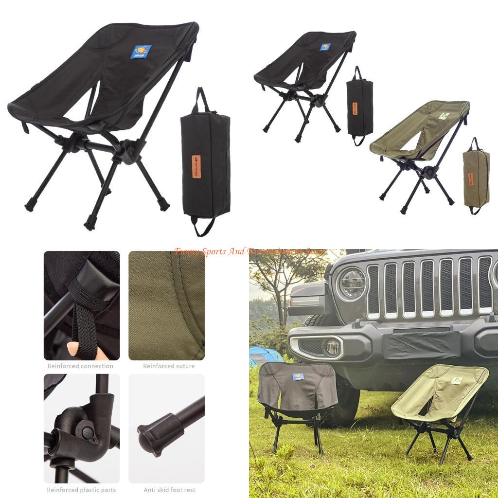 Kids Outdoor Lawn Chair - C4DE 屋外背もたれ釣り椅子コンパクトキャンプ背もたれ椅子折りたたみキャンプ椅子子供用子供耐摩耗性