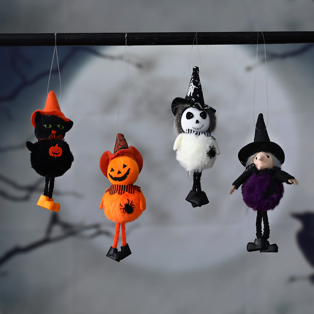Kids Outdoor Easter Gifts - ハロウィーンの人形,ハンギングペンダント,装飾品,黒のドア,猫,屋外の木,パーティーのアクセサリー,子供のギフト,家の装飾,ハロウィーン