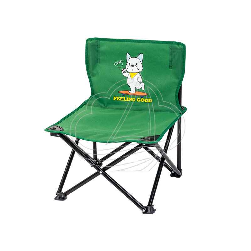 Kids Outdoor Folding Chair - 子供用折りたたみキャンプチェア 軽量で持ち運び可能 落下防止設計 屋外屋内リビングルーム用