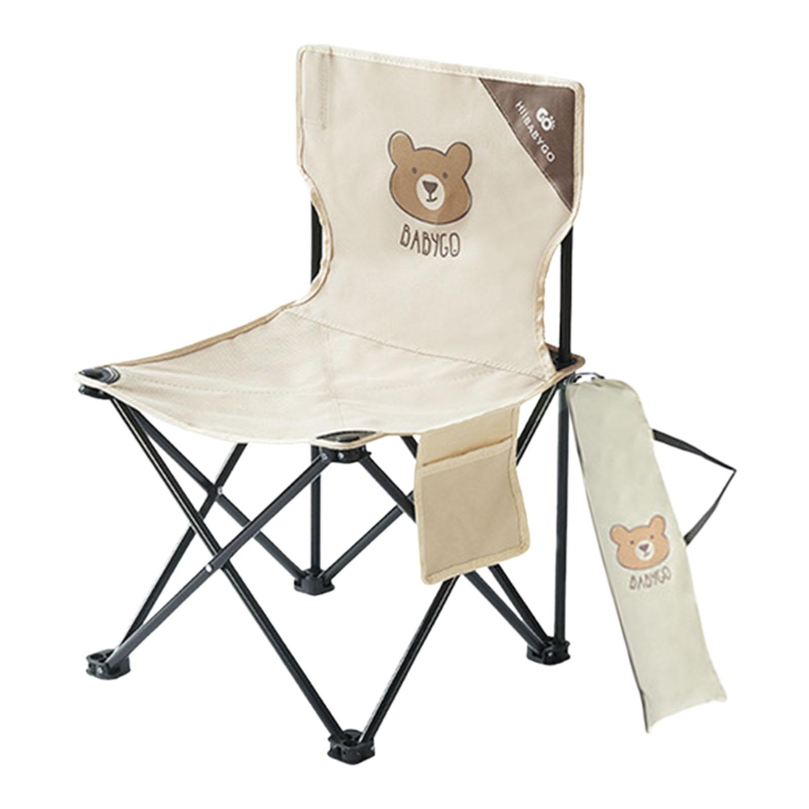 Kids Outdoor Lawn Chair - 子供用キャンプ折りたたみ椅子家具滑り止めオックスフォード布軽量アウトドアシート釣りパティオハイキング芝生旅行用