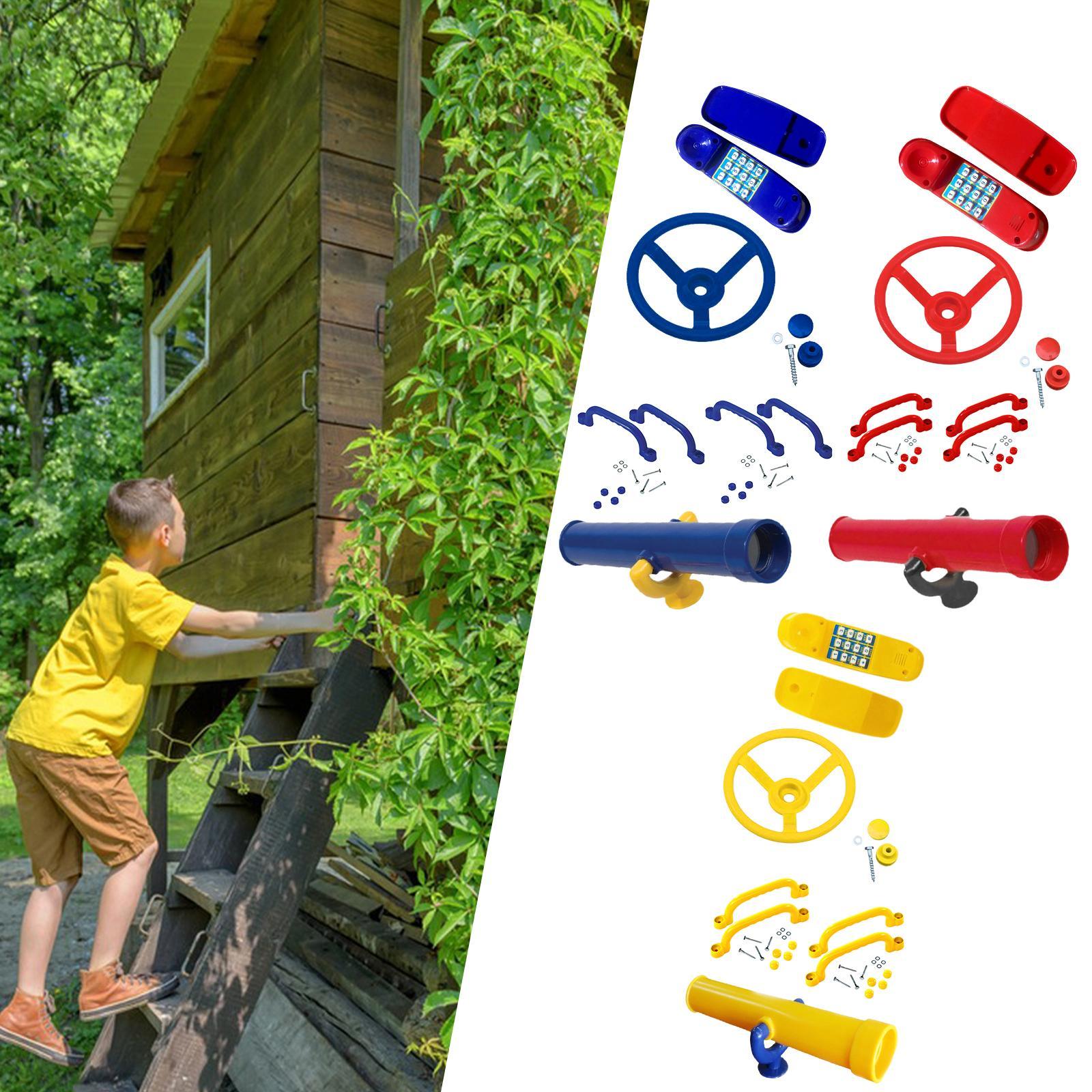 子供の遊び場のおもちゃのステアリングホイール 対象年齢 3  - Kids Outdoor Climbing Frame のレビューと価格