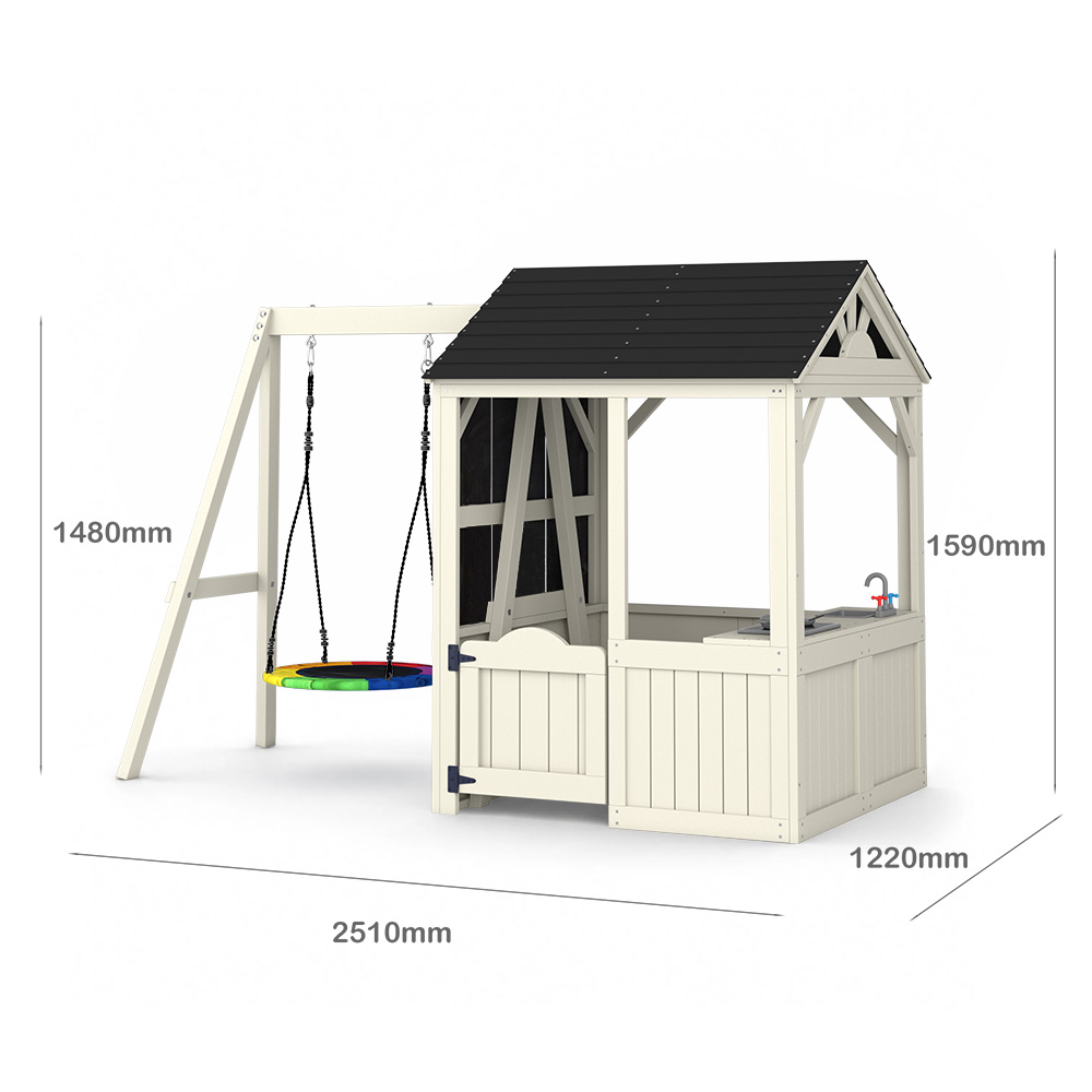 庭用家具、子供用プレイハウス、遊び場、屋外ピクニックテーブル - Kids Outdoor Picnic Table のレビューと価格