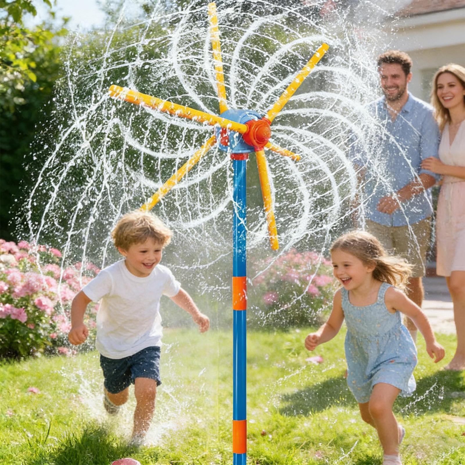 キッズスプリンクラー風車楽しいスプリンクラー54ノズルスプリ - Kids Outdoor Movies のレビューと価格