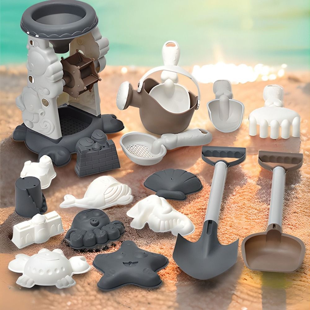 ビーチ用の漫画のおもちゃ,1セット - Kids Outdoor Mud Kitchen のレビューと価格
