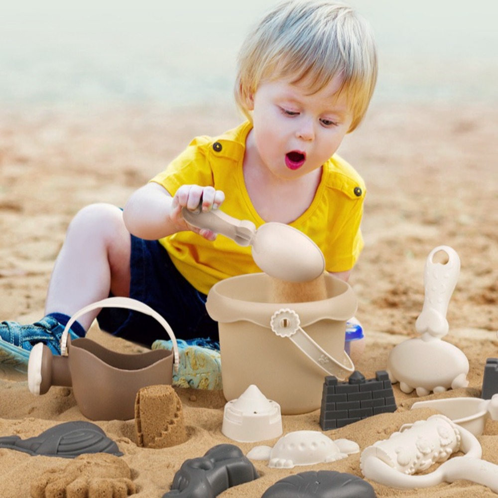 ビーチ用の漫画のおもちゃ,1セット - Kids Outdoor Mud Kitchen のレビューと価格