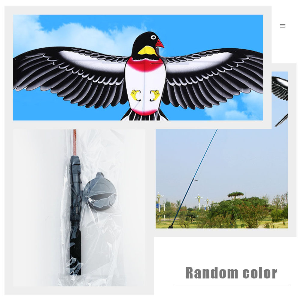 鳥凧釣り竿、簡単に飛ばせる子供用おもちゃ、子供用フライングロ - Kite Easy Fly Kids のレビューと価格