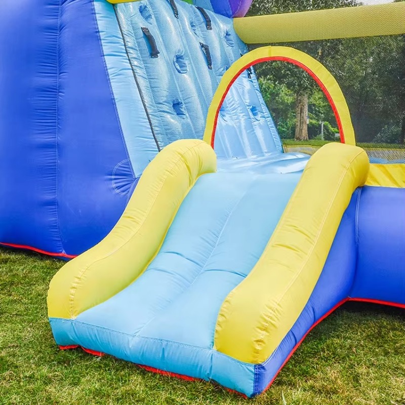 巨大レインボーインフレータブルウォータースライド、子供用PV - Kids Outdoor Inflatable Water Slide のレビューと価格