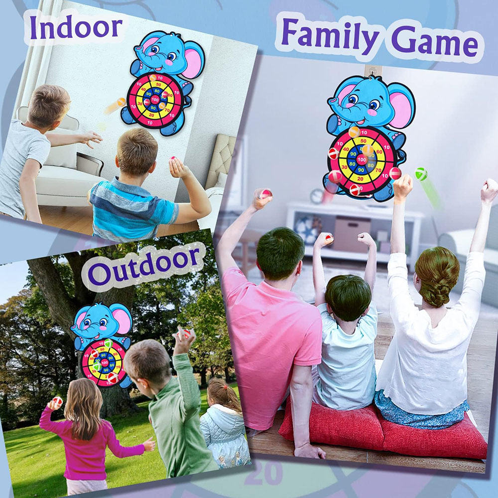 ダーツボード子供用おもちゃ、3～8歳の男の子向けおもちゃ、屋 - Kids Outdoor Exercise Equipment のレビューと価格