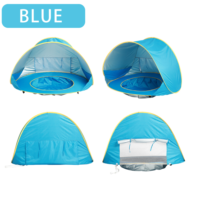 赤ちゃん用のポータブルUV保護テント,子供用の屋外おもちゃの - Kids Outdoor House Accessories のレビューと価格