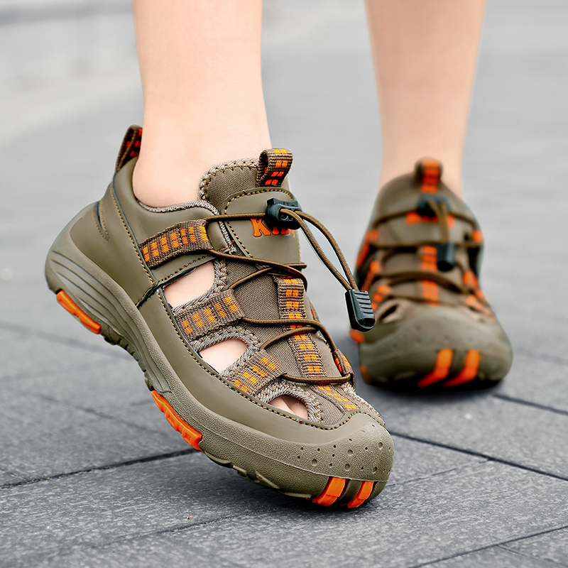 子供用アウトドアスポーツサンダル,男の子用カジュアルビーチシ - Kids Outdoor Wear のレビューと価格