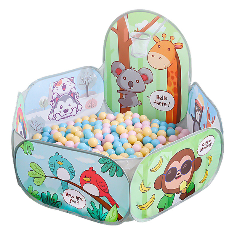 漫画の動物ポータブル折りたたみテント屋内屋外教育カラフルなお - Kids Outdoor House Accessories のレビューと価格