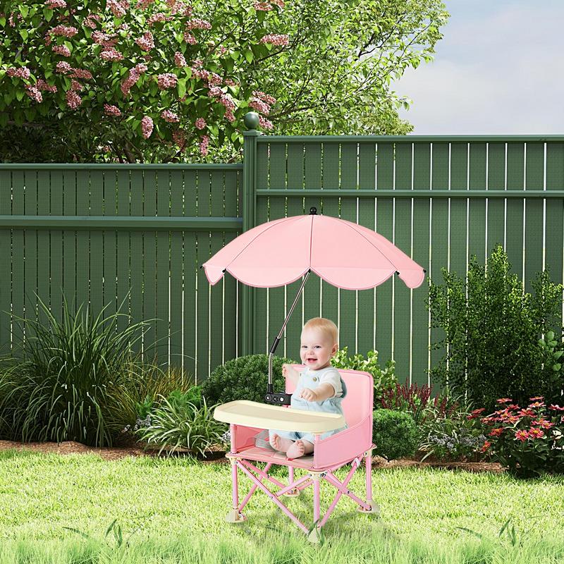 ポータブルベビーブースターシート,折りたたみ式トラベルフィー - Kids Outdoor Folding Chair のレビューと価格