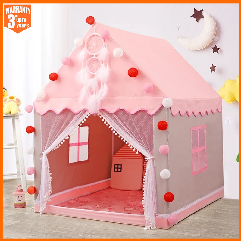 子供プレイテントプリンセスキャッスルハウス子供部屋漫画屋内屋 - Kids Outdoor House Accessories のレビューと価格