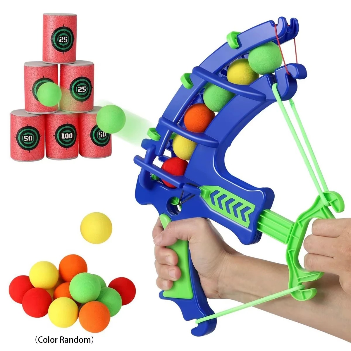 投げスポーツスリングショットターゲットバブルガンソフトボール - Kids Outdoor Exercise Equipment のレビューと価格