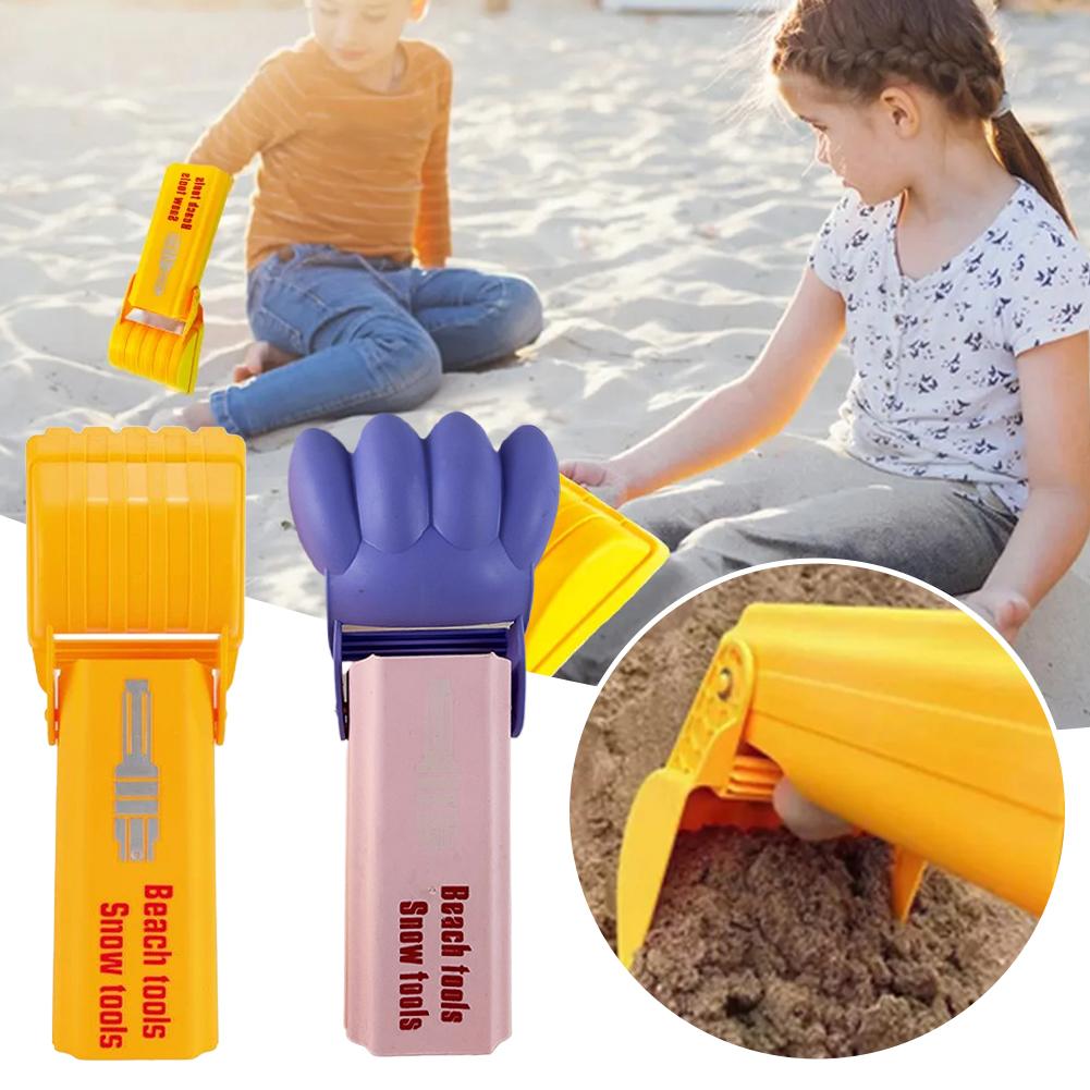 1/3個入り掘削機型砂浜雪遊び子供用ビーチトイシャベルツール - Kids Outdoor Exercise Equipment のレビューと価格