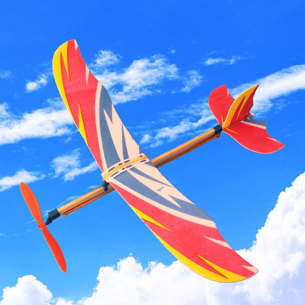 5/10 個のゴムバンド動力飛行機モデルグライダー飛行機爆撃 - Kids Outdoor Exercise Equipment のレビューと価格