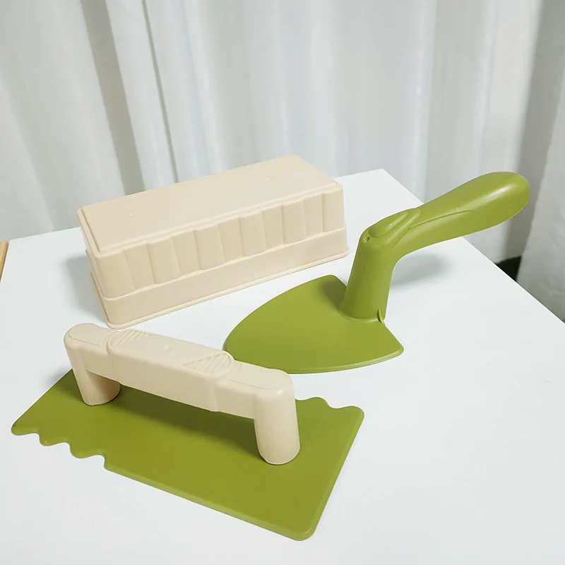 子供用ビーチおもちゃ ショベル 砂場 城作り 砂レンガ 壁型 - Kids Outdoor Picnic Table のレビューと価格