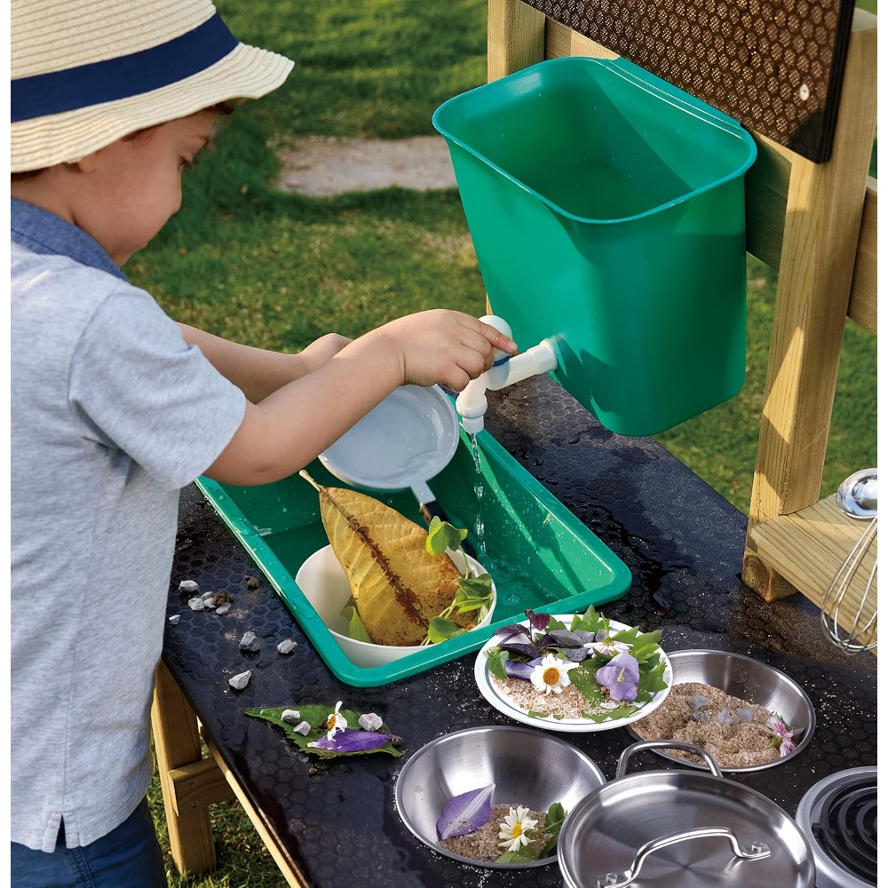 新発売！お得な価格！米国発送！屋外キッチン、泥遊びキッチン、 - Kids Outdoor Mud Kitchen Accessories のレビューと価格