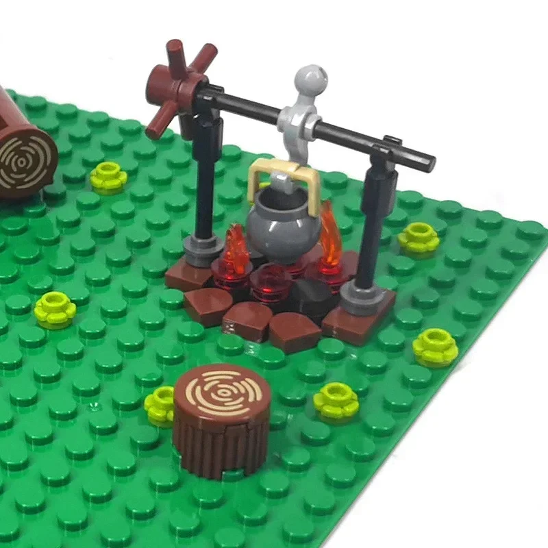 MOC 屋外キャンプとピクニックテントモデルビルディングブロ - Kids Outdoor Picnic Table のレビューと価格