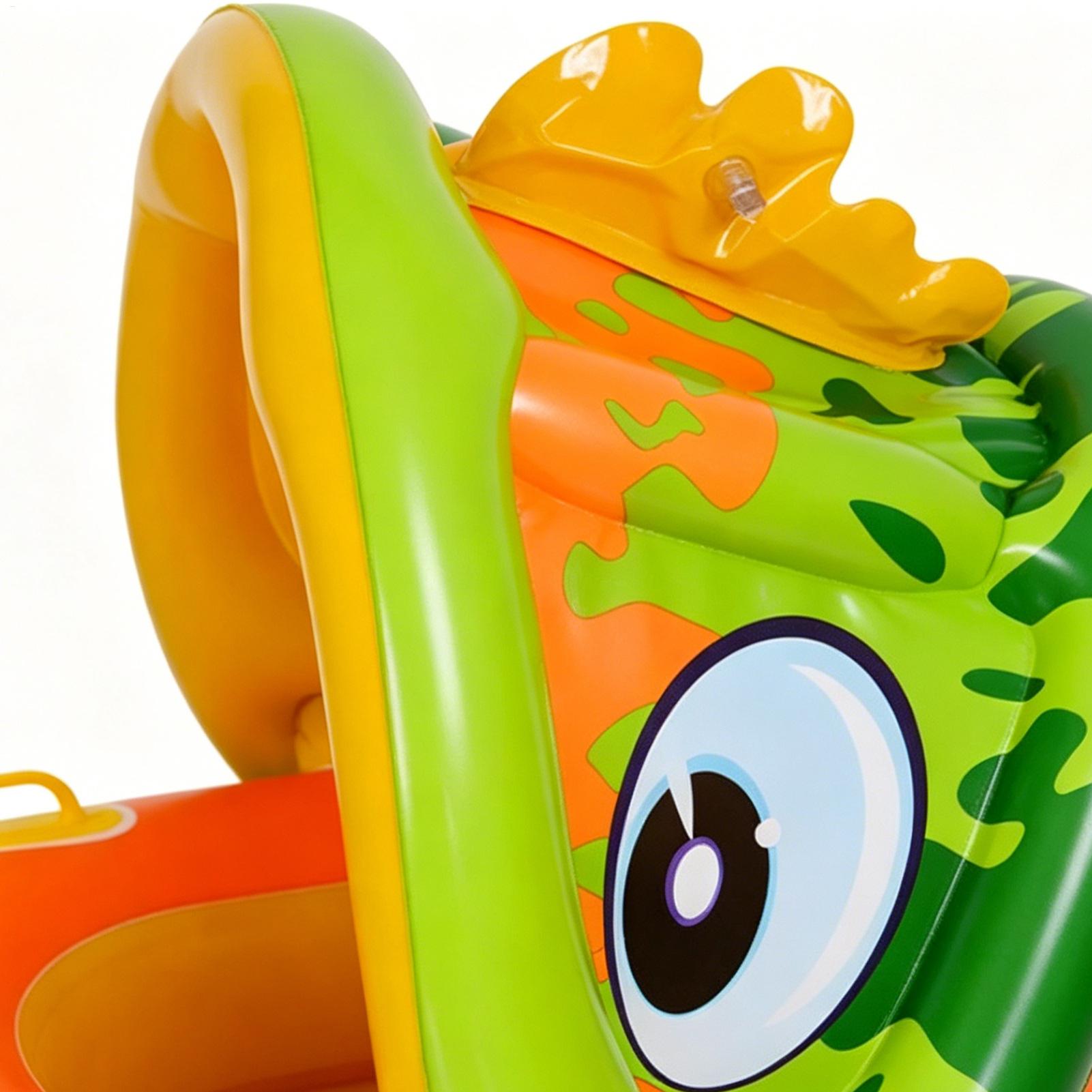 プールフロート 子供用インフレータブルチェア サンキャノピー - Kids Outdoor Lawn Chair のレビューと価格