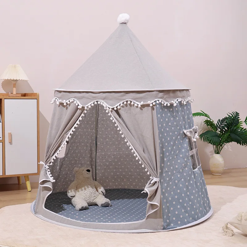 子供用大型ティピーテント 折りたたみ式おもちゃテント 城 子 - Kids Outdoor House Accessories のレビューと価格