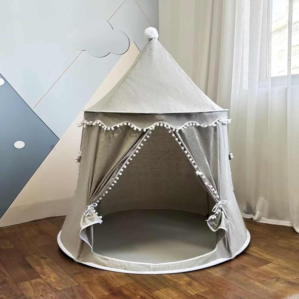 子供用大型ティピーテント 折りたたみ式おもちゃテント 城 子 - Kids Outdoor House Accessories のレビューと価格