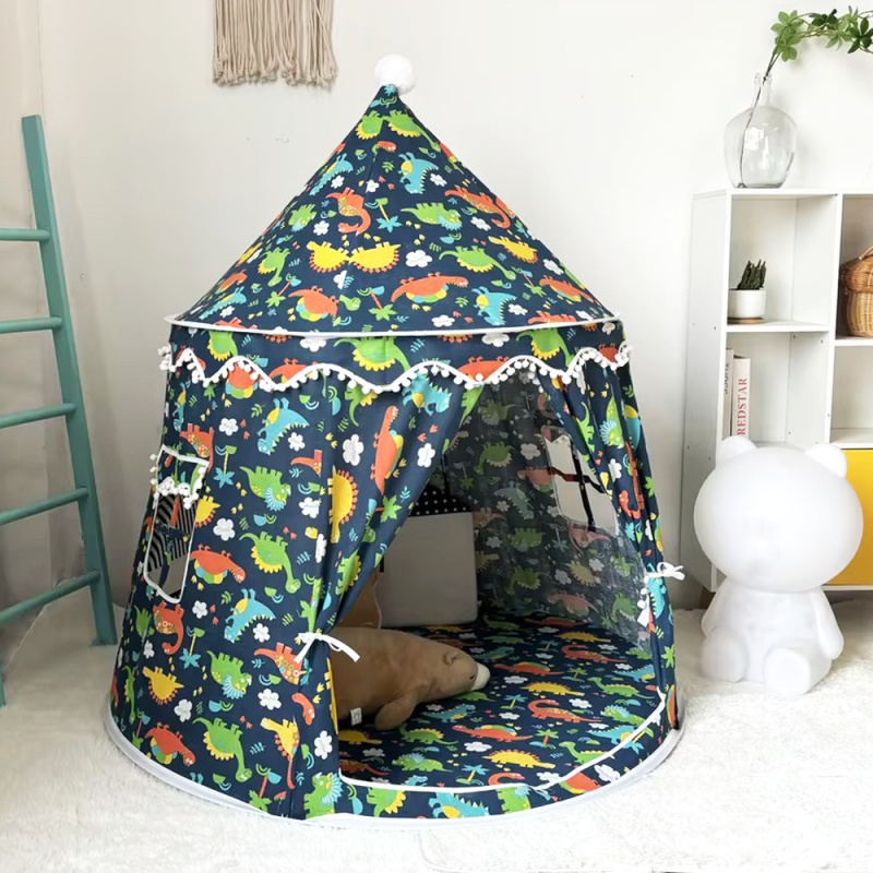 子供用大型ティピーテント 折りたたみ式おもちゃテント 城 子 - Kids Outdoor House Accessories のレビューと価格
