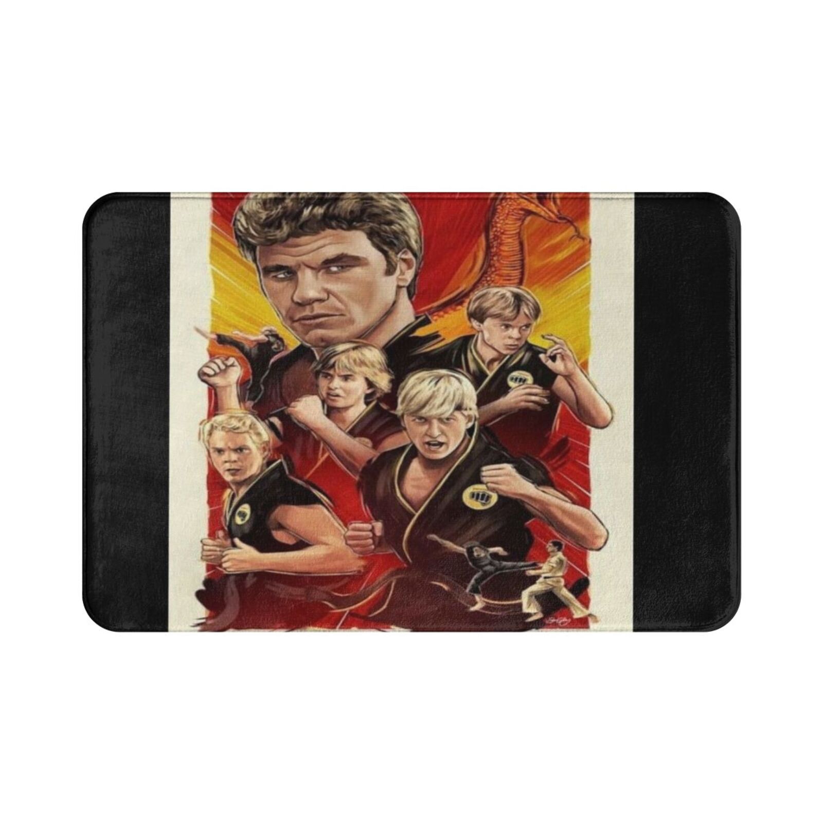 80年代武道映画カーペットマットラグクッションソフト空手コブ - Kids Outdoor Movies のレビューと価格