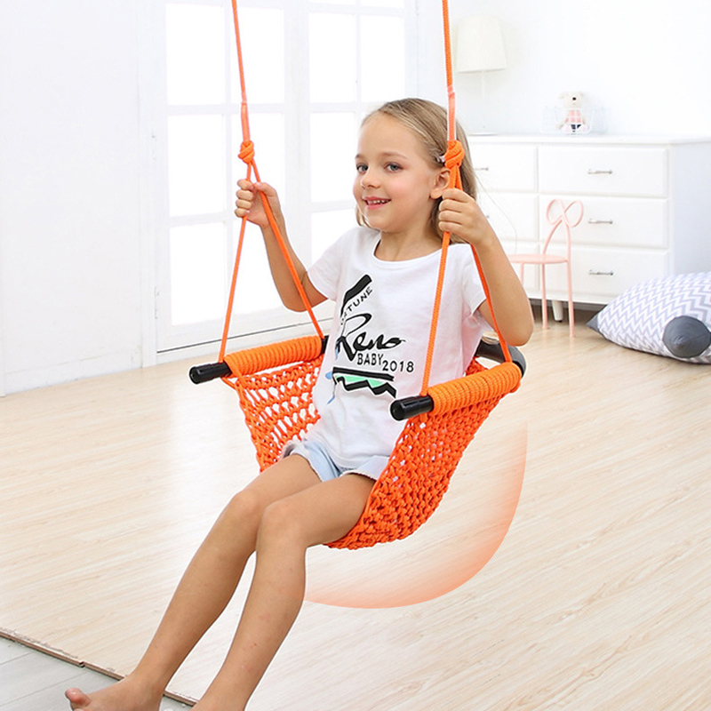 ポータブルキッズガーデンスイングチェア、吊り下げ式子供用幼稚 - Kids Outdoor Lawn Chair のレビューと価格