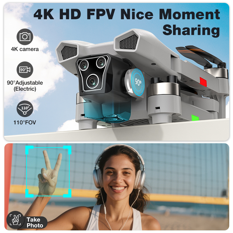 新型ホットL017プロドローン ブラシレス 3Dロール 36 - Kids Outdoor Exercise Equipment のレビューと価格