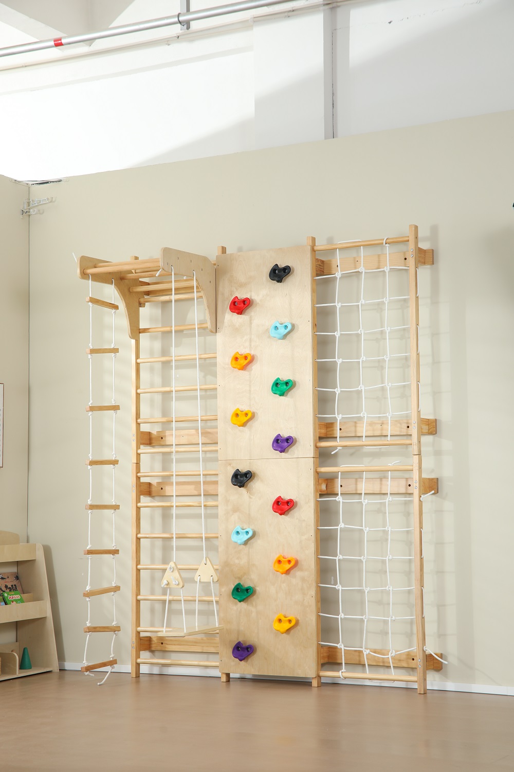 在庫あり 室内用モンキーバー 子供用木製クライミングフレーム - Kids Outdoor Climbing Frame のレビューと価格