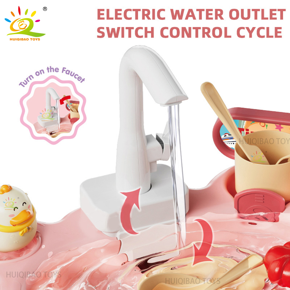 子供用キッチンシンクのおもちゃ,電気食器洗い機,再生玩具,実 - Kids Outdoor Mud Kitchen のレビューと価格