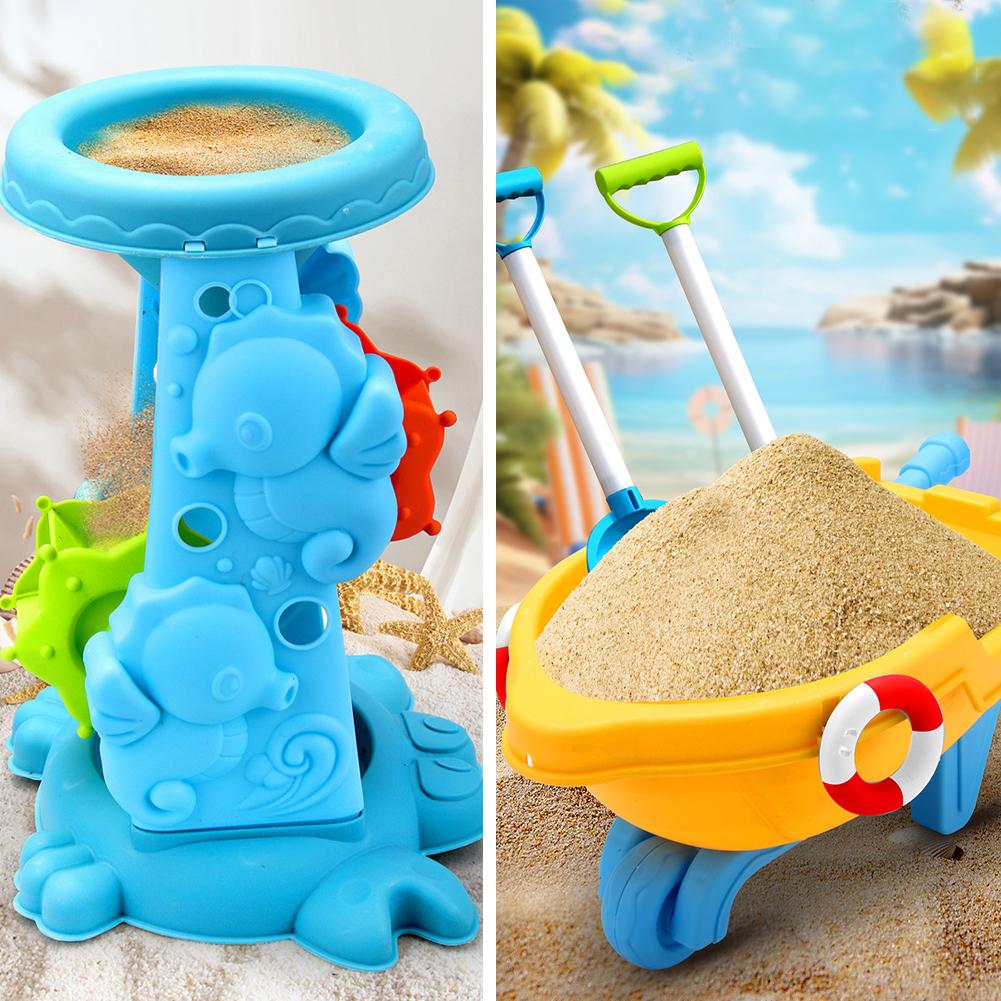 キッズビーチおもちゃセット ベビー砂遊び＆水遊びキット バケ - Kids Outdoor Picnic Table のレビューと価格